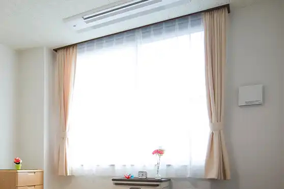 「カーテン・ブラインド」の写真