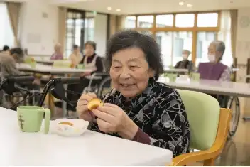 「食事中」の写真