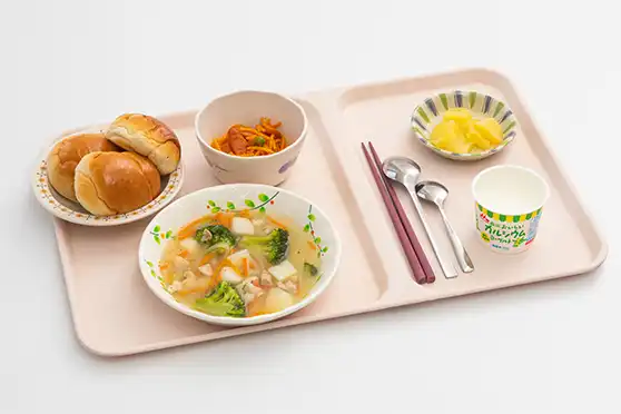 「常食:一口大」の写真