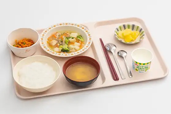 「全粥食:一口大」の写真